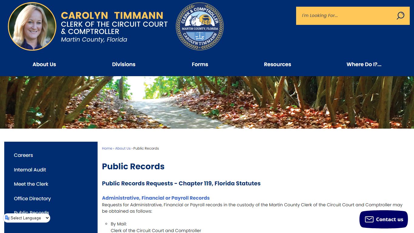 Public Records | Martin County Clerk